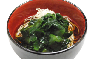 わかめ蕎麦